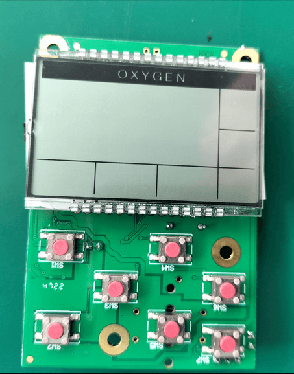 Gas detector circuit board (2)